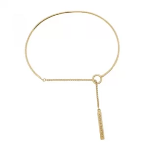 Image of Ladies Olivia Burton Gold Plated Sterling Silver Bar Bracelet