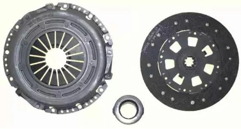 Image of MAPCO 10658 Clutch with clutch release bearing, three Piece Clutch Kit (479)