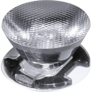 Image of LED optics Water clear Rippled Transparent 10 No. of LEDs ma
