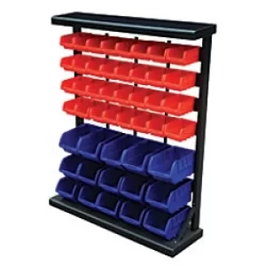 Image of GPC Bin Rack complete with 47 Bins
