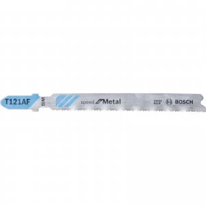Image of Bosch T121AF Speed Metal Cutting Jigsaw Blade Pack of 3