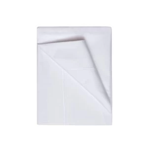Image of Belledorm 400 Thread Count Flat Sheet White Double