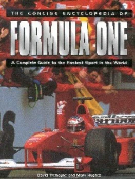 Image of The Concise Encyclopedia of Formula One by David Tremayne and Mark Hughes Hardback