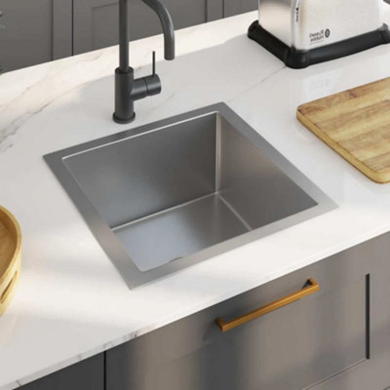 Image of Vidaxl Handmade Kitchen Sink Stainless Steel Kitchen Sinks