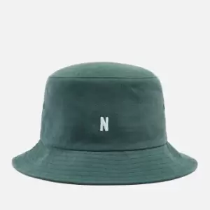 Image of Norse Projects Mens Twill Bucket Hat - Dartmouth Green
