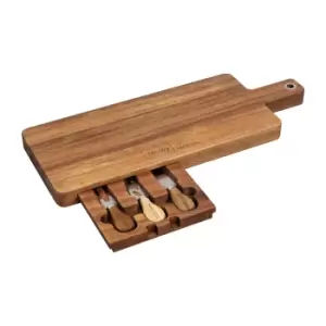 image of James Martin 4 Piece Cheeseboard Paddle Kit