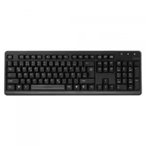 image of Viv 34681 USB Keyboard with Long 1,5m Cable - Black