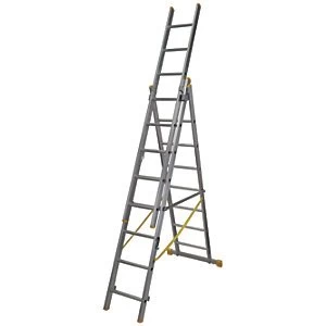 Image of Werner ExtensionPLUS X4 5.18m Aluminium Combination Ladder