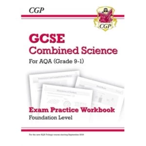 Image of New Grade 9-1 GCSE Combined Science: AQA Exam Practice Workbook - Foundation by CGP Books (Paperback, 2016)