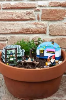 Image of Rainbow Secret Fairy Garden Kit