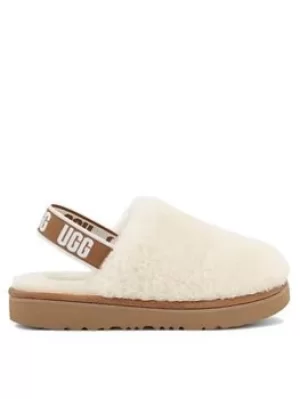 Image of UGG Fluff Yeah Clog Slipper, Chestnut, Size 1 Older