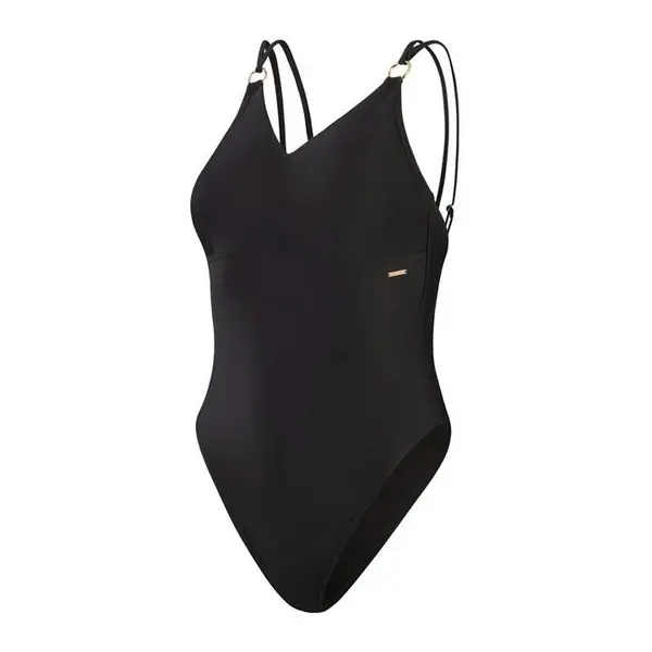 Image of Speedo Womens Shaping Strappy 1 Piece - Black 32/8