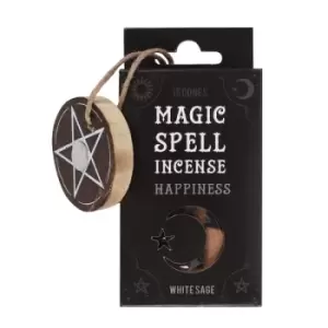 Image of White Sage Happiness Magic Spell Incense Cones
