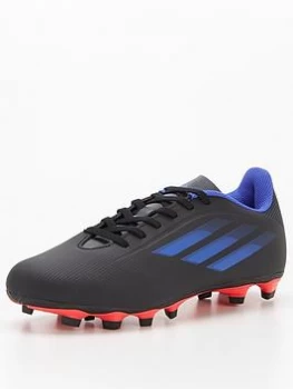 Image of adidas X Speedflow.4 Firm Ground Football Boots - Black, Size 11, Men