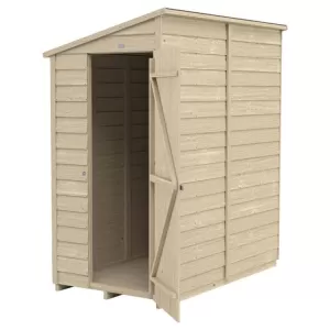 Image of Forest Garden 6 x 3ft Small Lean-To Pressure Treated Windowless Shed