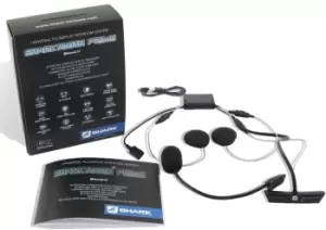 Image of Shark Sharktooth Prime Bluetooth Communication System, black, black, Size One Size