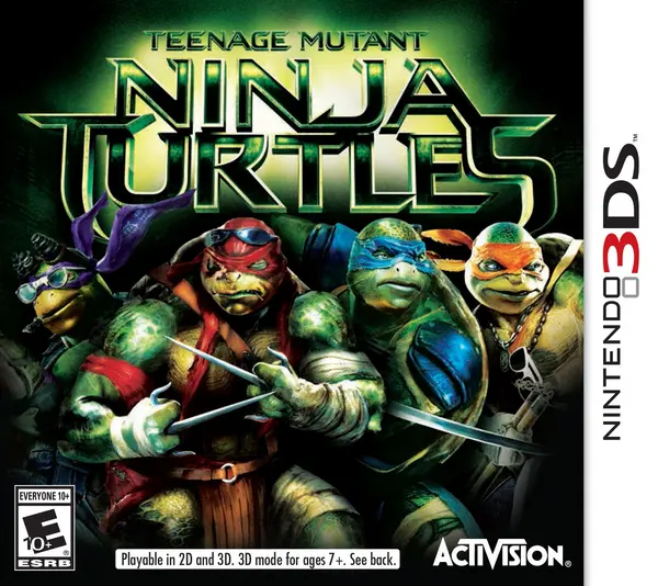 image of Teenage Mutant Ninja Turtles Nintendo 3DS Game