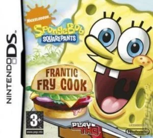 image of SpongeBob Squarepants Frantic Fry Cook Nintendo DS Game