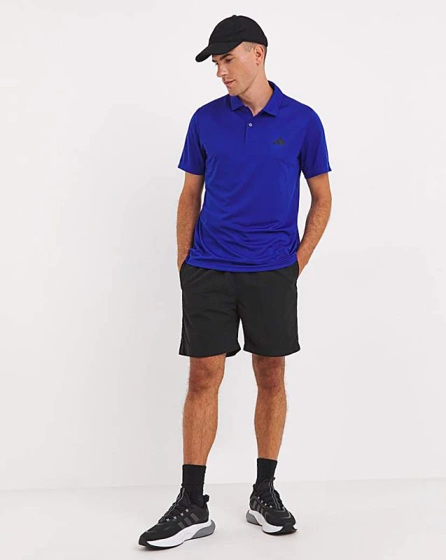 Image of Adidas adidas Training Essentials Base Polo Blue Male 2XL(48/52) DI51305