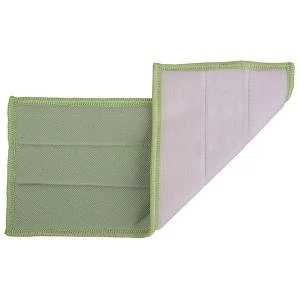 image of Robert Scott and Sons Cleano Microfibre Glass Pad Green Pack of 5