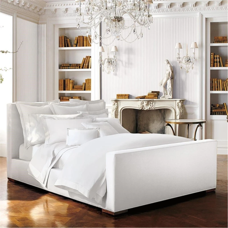 Image of Ralph Lauren Home RalphLaurenHome Langdon Duvet Cover White unisex Emperor