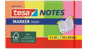 Image of TESA 56691 note paper Rectangle Multicolour 50 sheets Self-adhesive