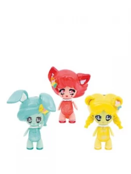 Image of Glimmies Glimmies Rainbow Friends Triple Blister Loupiana Conexia Honeymia