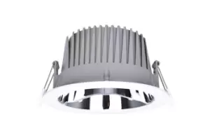 Recess Pro Downlight 200mm Cutout 35W 4000LM 115LM/W 4000K 75 Beam IP44 Dimmable White