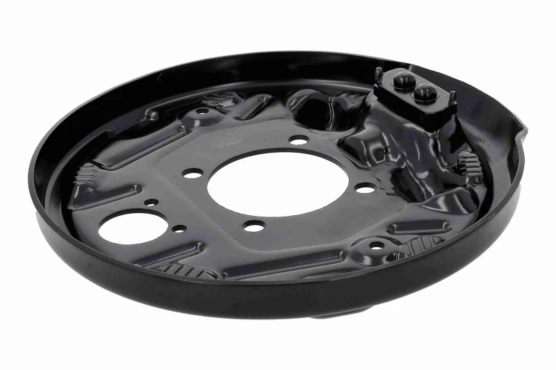 Image of VAICO V30-4757 Brake Disc Back Plate Green Mobility Parts Rear Axle Left Splash Panel,brake disc (1330)