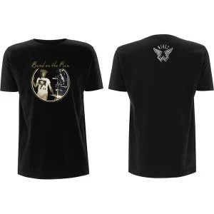 Image of Paul McCartney - Wings Band on the Run Mens Large T-Shirt - Black
