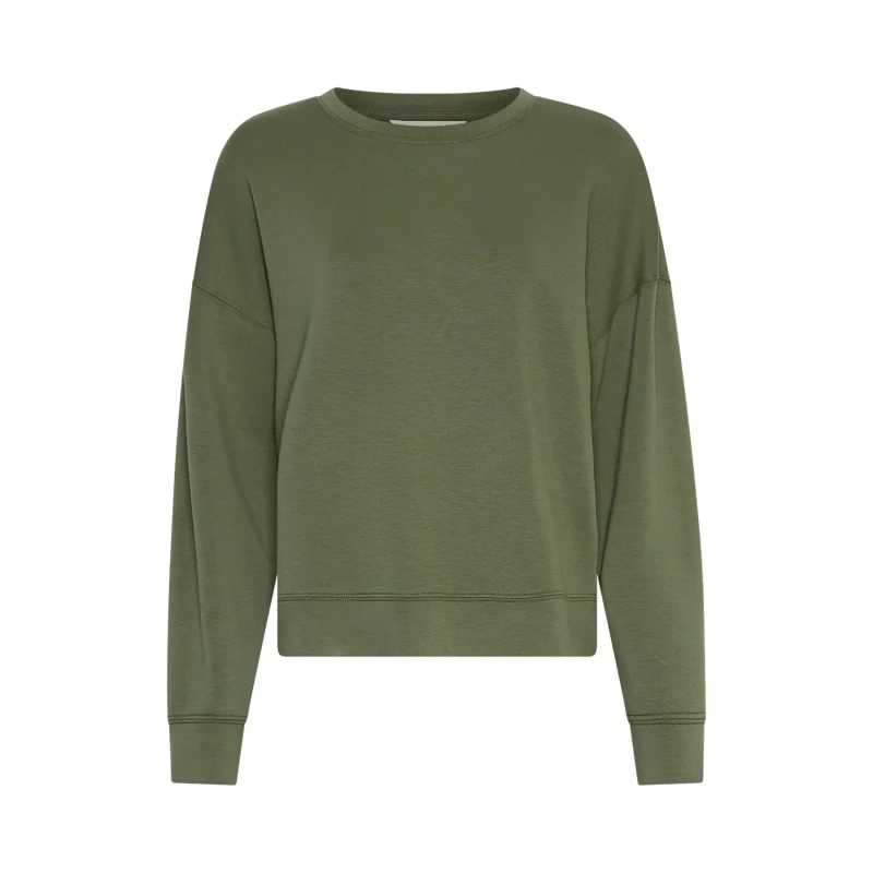 Image of moss copenhagen Sweatshirt woman Moss Copenhagen Ima Q Vert Female XS/S