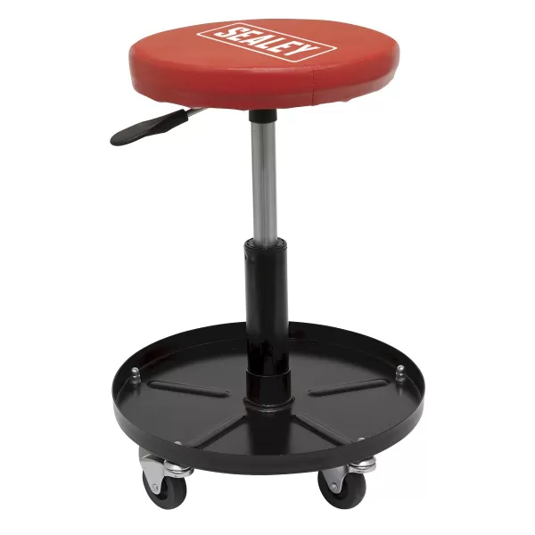 Image of Genuine SEALEY SCR10 Gas Sprung Mechanic's Seat
