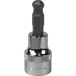 image of Sealey 3/8" Drive Ball End Hexagon Socket Bit 3/8" 7mm