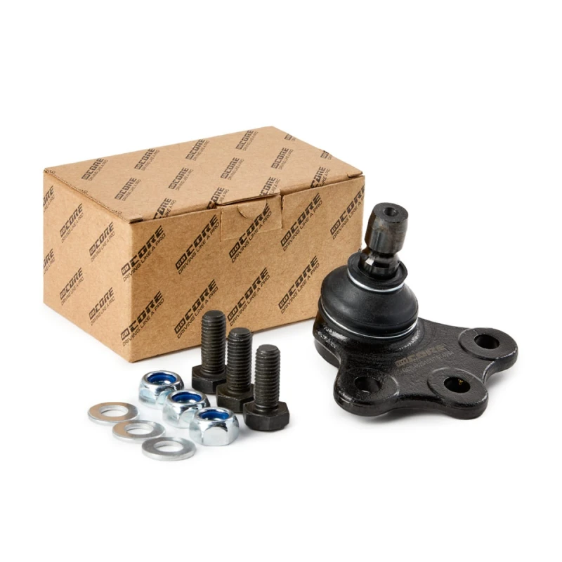 Image of goCORE GCB4620101 Ball joint Front Axle Right, with fastening material Support-/Steering Link (2462)