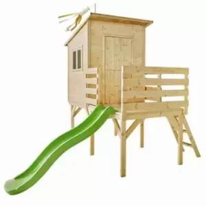 Image of Soulet Portland Playhouse with Slide 10 x 8