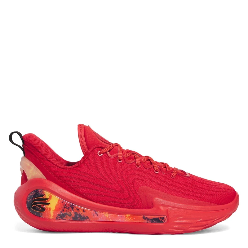Image of Under Armour Curry 12 Basketball Trainers Mens Red/Red/Red male 11 (46)