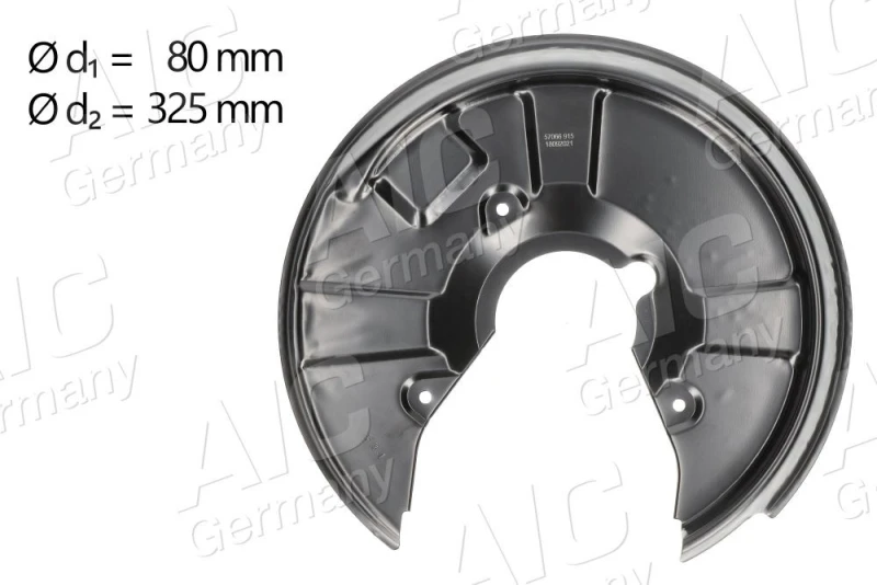 Image of Brake disc backing plate AIC 57066