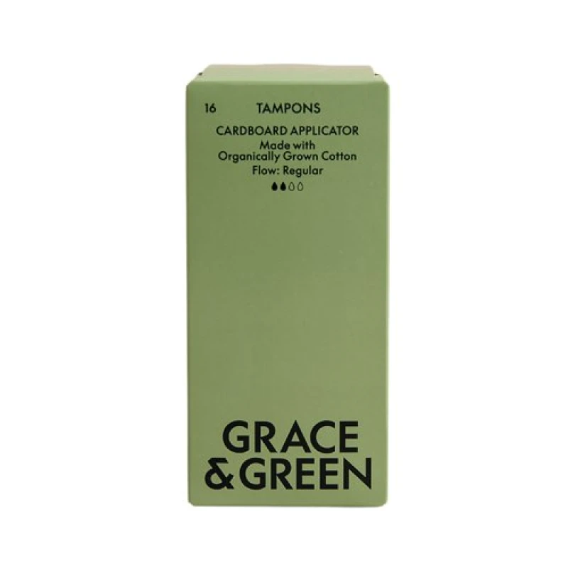 Image of Grace and Green Applicator Tampons Regular (16 Pack) GG_OTA-R_007