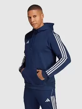 Image of adidas Tiro 23 Sweat Hoodie - Navy Size M Men