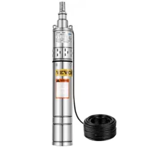 Image of 3.5" 240v 550w Electric Water Pump Submersible Bore Hole Pond Deep Well Pump 70m