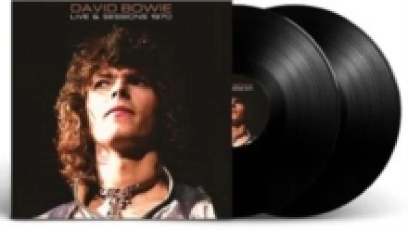 Image of David Bowie David Bowie Live & Sessions 1970 - 2x Vinyl LP in Black One Size Unisex 0803341564190