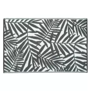 image of JVL Leaves Outdoor Rug 133 x 190cm