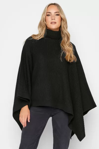 Image of Tall Turtle Neck Poncho