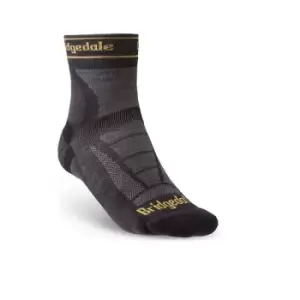 Image of Brigdedale TRAIL RUN Ultralight T2 Merino Sport 3/4 Crew Mens - X-Large Gunmetal