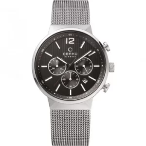 Mens Obaku Storm Chronograph Watch