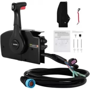 Image of PULL Throttle Outboard Remote Control Box Side Mount 14Pin for Mercury 881170A13