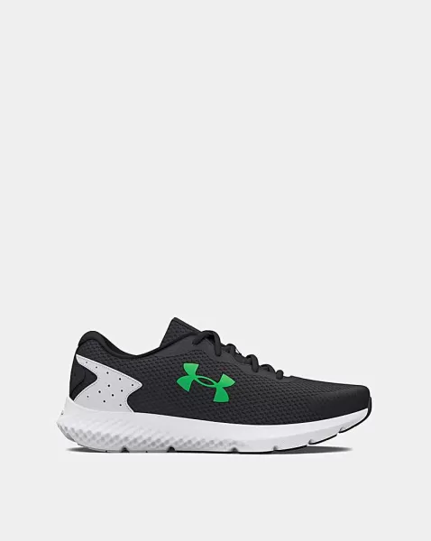 Image of Under Armour Running Charged Rogue 3 Trainers - Grey, Size 8, Men