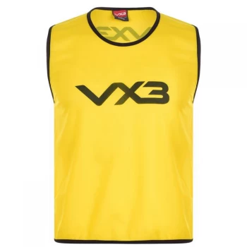 Image of VX-3 Hi Viz Mesh Training Bibs Junior - Flrscnt Yellow