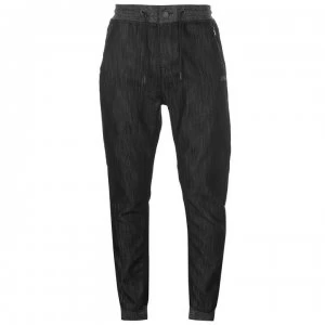 Image of No Fear Jogger Jeans Mens - Black
