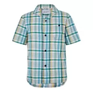 Image of Albam Albam Miles Madras Shirt - Blue
